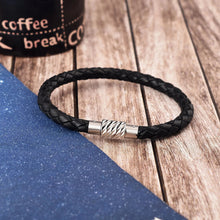 Load image into Gallery viewer, Braided Leather Bracelet For Mens