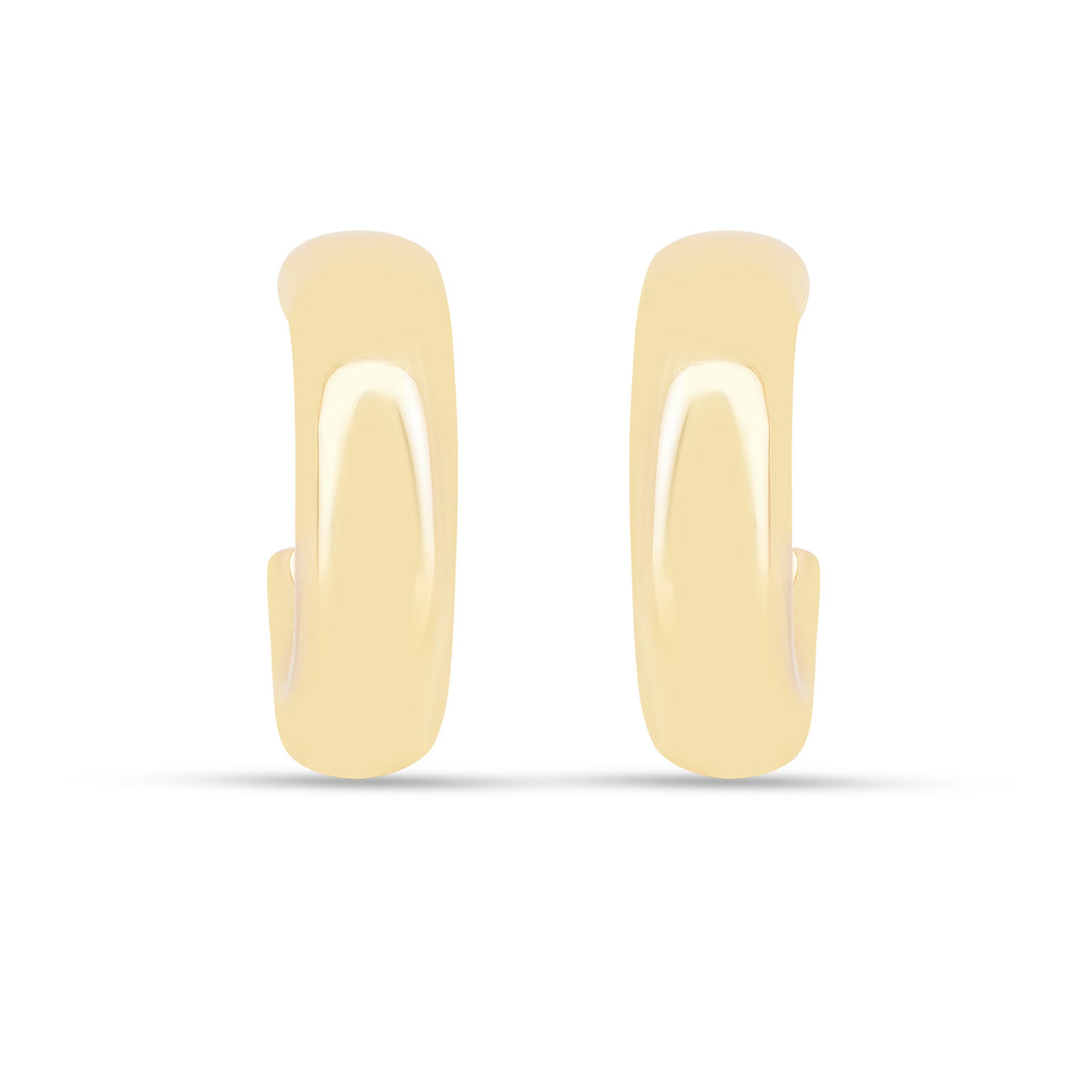 18K Gold Vermeil  Open Hoop Earrings