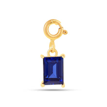 Load image into Gallery viewer, sapphire charm 