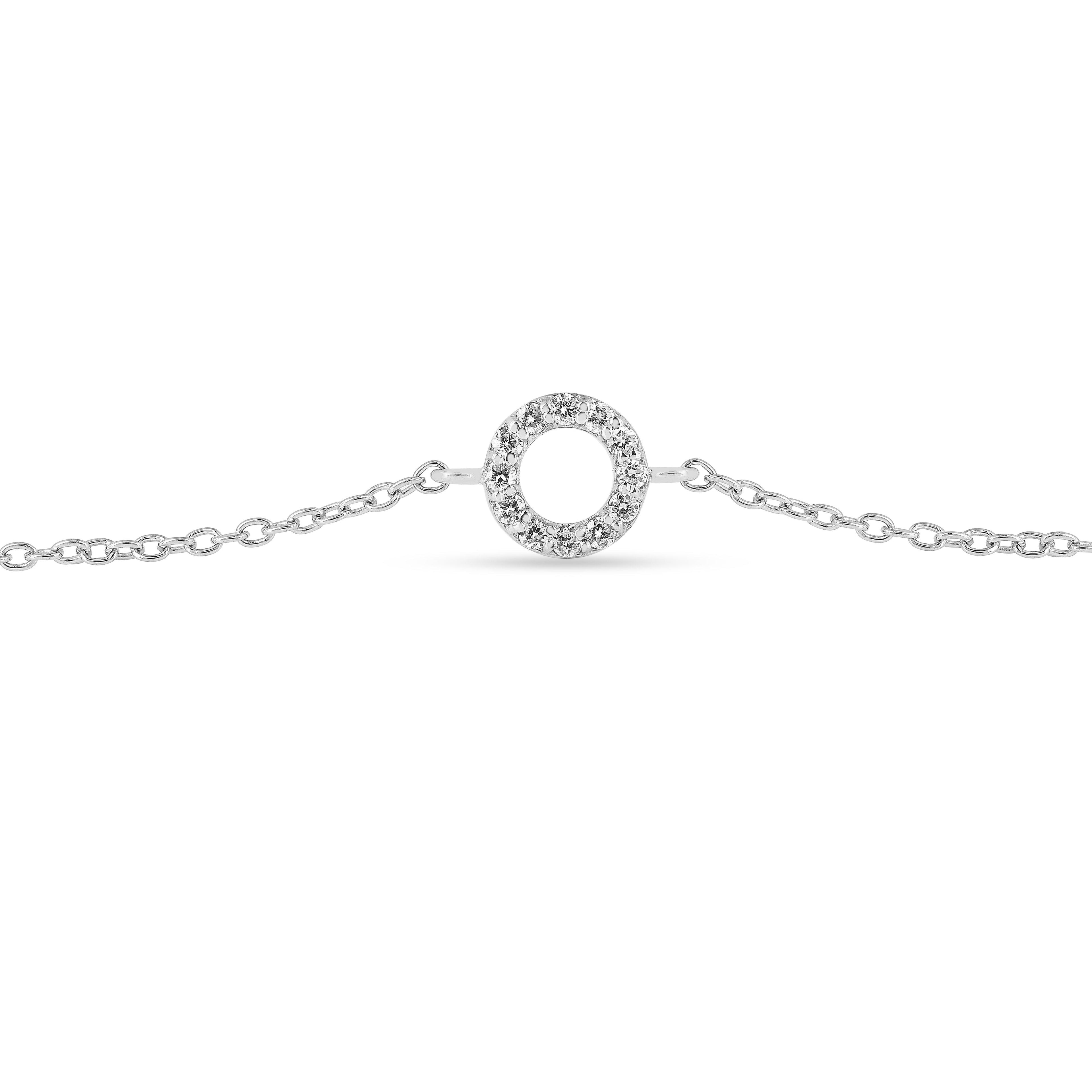 diamond loose bracelet for her