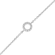 Load image into Gallery viewer, open halo bracelet, open circle bracelet for women