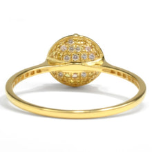 Load image into Gallery viewer, Natural Yellow Citrine Sterling Silver Round Ring