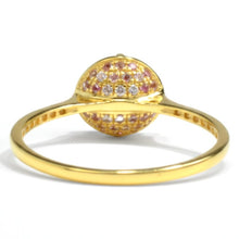 Load image into Gallery viewer, Natural Red Garnet Sterling Silver Round Ring