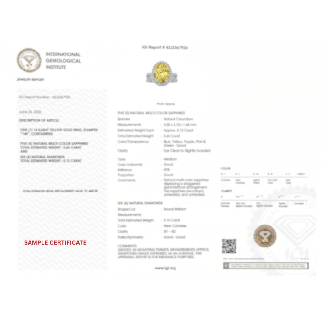 4Cttw Oval Shaped Yellow Lab Grown Diamond (F/VS) Split Shank Halo Engagement Ring in 14K Gold