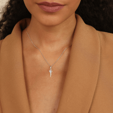 Load image into Gallery viewer, Petite Round cut Genuine Ruby Pendant Necklace with White Sapphire Fine Color Jewels dla-dm-discount-all-136795, dla-dm-discount-all-154898, sale