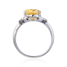 Load image into Gallery viewer, sterling silver and topz ring, 925 sterling silver ring, rare gemstone ring, gift for mom