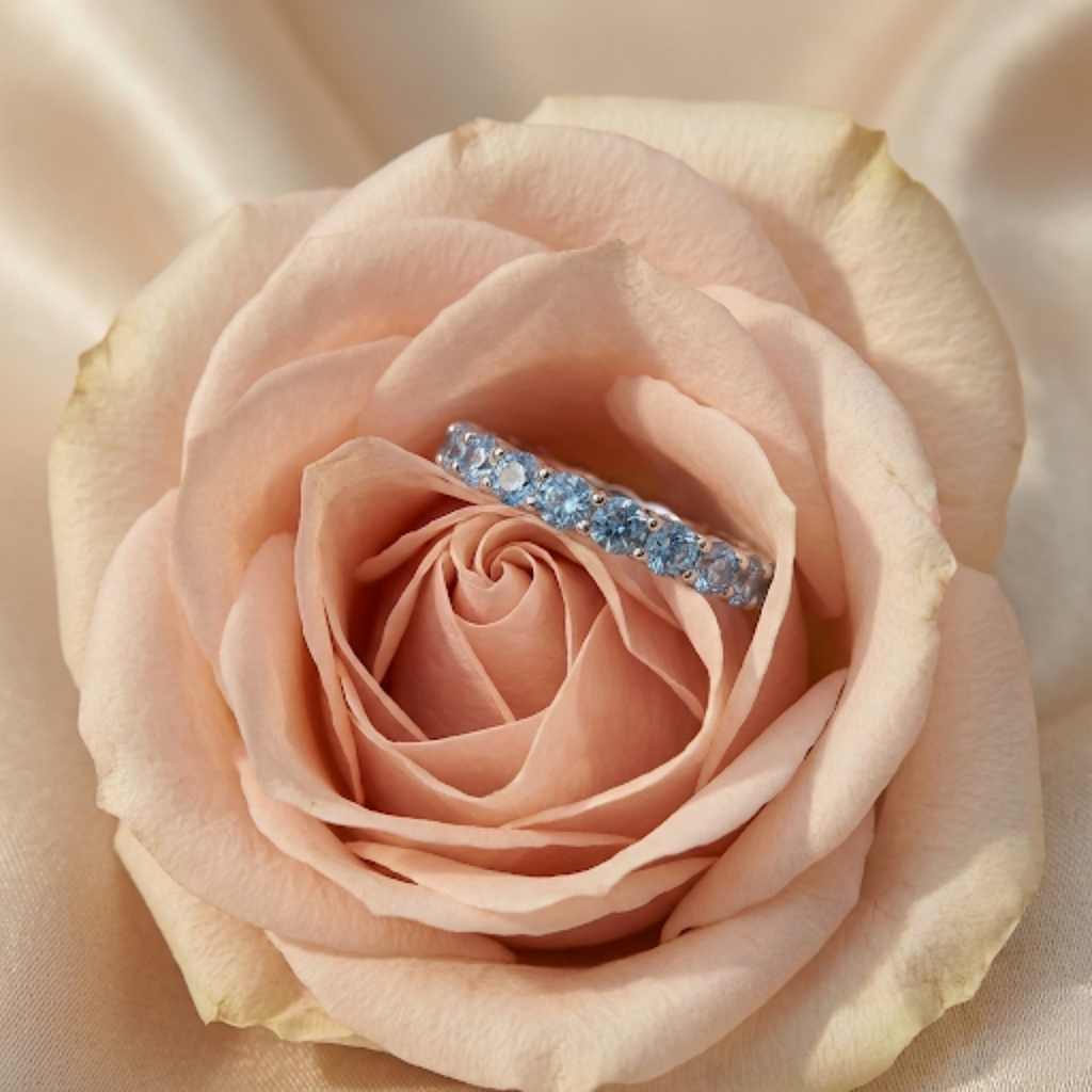 Alexandrite Eternity Ring