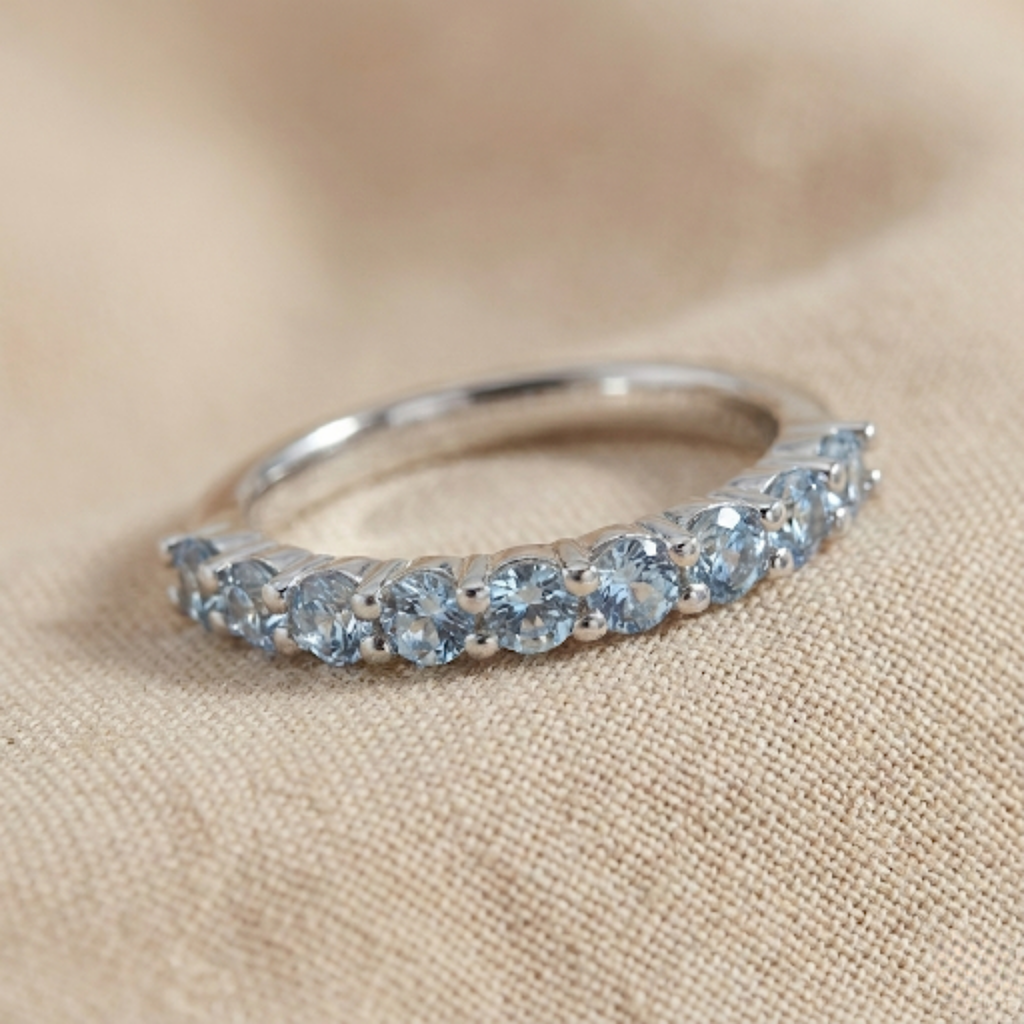 Alexandrite Eternity Ring