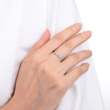 Load image into Gallery viewer, Engagement Ring Forever One Moissanite Diamond Like Promise Ring