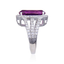 Load image into Gallery viewer, Affordable sapphire ring, sapphire ring on a budget