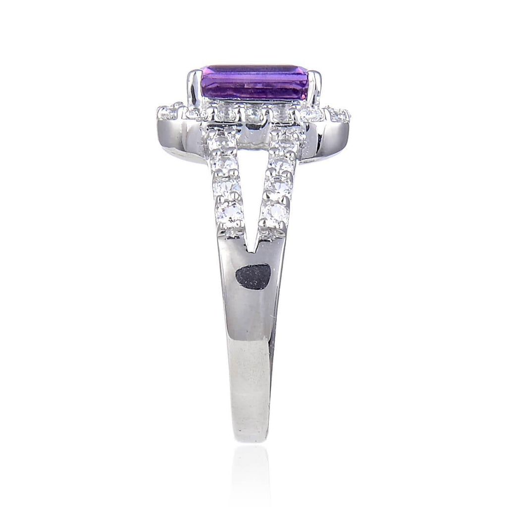 Stunning cocktail ring, february birthstone ring design