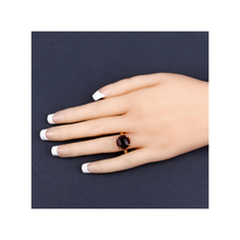 Load image into Gallery viewer, Natural Garnet Engagement Solitaire Ring