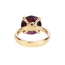 Load image into Gallery viewer, Natural Garnet Engagement Solitaire Ring