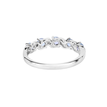 Load image into Gallery viewer, Genuine Aquamarine 5 Stone Ring