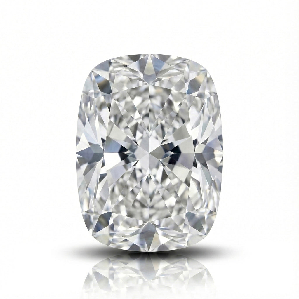 Long Cushion Cut Loose Lab Grown Diamond Stone VS2 IGI Certified