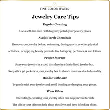 Load image into Gallery viewer, Tips to maintain jewlery