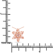Load image into Gallery viewer, 10K Rose Gold Morganite Pendant Necklace