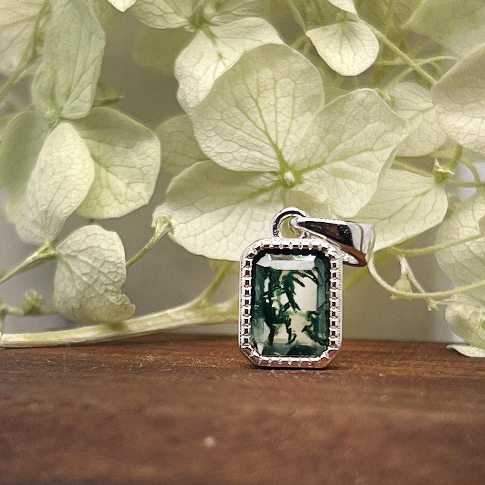 Photo of   Green Moss Agate Pendant