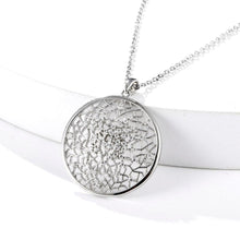 Load image into Gallery viewer, Flower of Life Moissanite Necklace - FineColorJewels