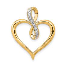 Load image into Gallery viewer, Diamond Infinity Heart Pendant