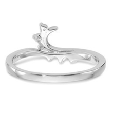 Load image into Gallery viewer, 14K White Gold Lab Grown Diamond Ring Fine Color Jewels 14k White Gold, best gift for girls, best gift for women, Bridal Ring, Christmas gift, Diamond Ring, Diamond Wrap Ring, dla-dm-discount-all-153807, Enhancer Guard Ring, gift for her, Gift for Mom, gift for women, gift from daughter, Jewelry Gift, Lab Grown Diamond, New Year gift, Valentine&#39;s Day gift, Wedding Band Ring