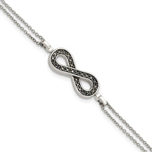 Load image into Gallery viewer, Diamond Infinity Bracelet