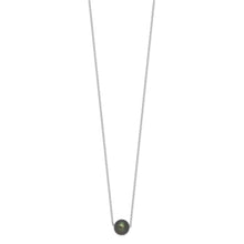 Load image into Gallery viewer, Black Cultured Tahitian Pearl Necklace