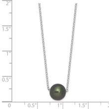 Load image into Gallery viewer, Black Cultured Tahitian Pearl Necklace