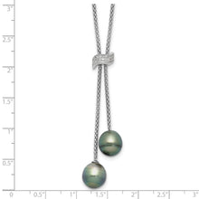 Load image into Gallery viewer, Tahitian Black Pearl Necklace
