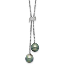 Load image into Gallery viewer, Tahitian Black Pearl Necklace