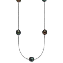 Load image into Gallery viewer, Black Tahitian Pearl By The Yard Necklace