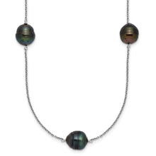 Load image into Gallery viewer, Black Tahitian Pearl By The Yard Necklace