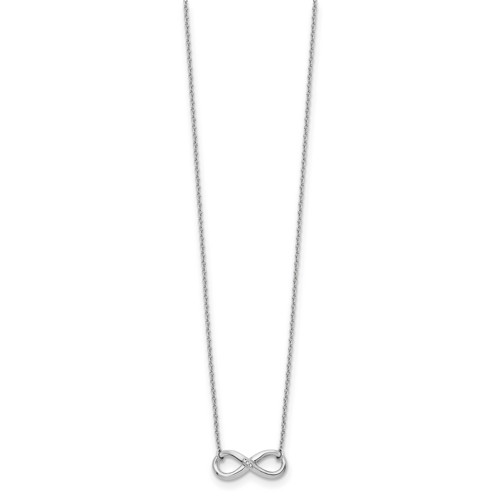 Diamond Infinity Necklace