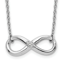 Load image into Gallery viewer, Diamond Infinity Necklace