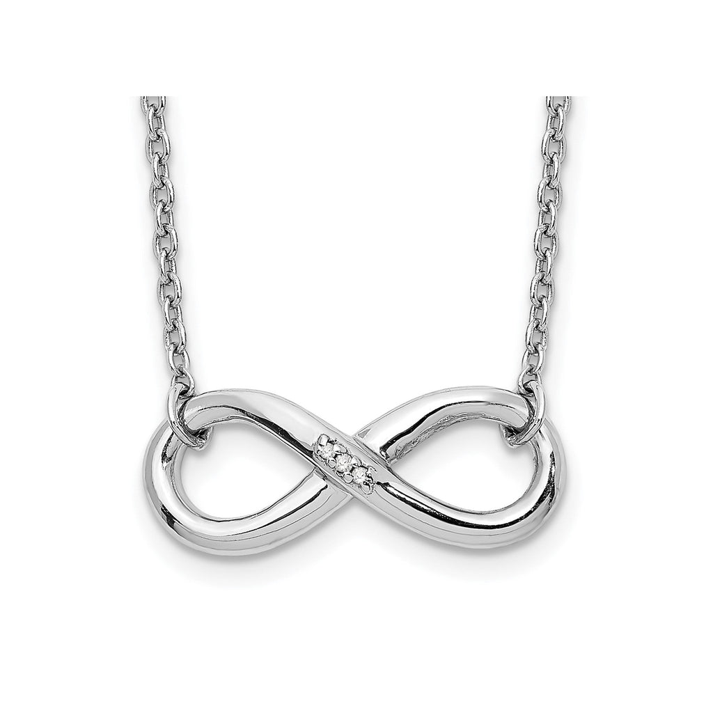 Diamond Infinity Necklace
