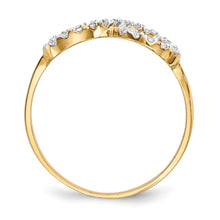 Load image into Gallery viewer, 14k Cubic Zirconia Infinity Symbol Ring