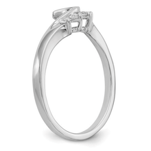 Load image into Gallery viewer, 14K White Gold Lab Grown Diamond Ring Fine Color Jewels 14k White Gold, best gift for girls, best gift for women, Bridal Ring, Christmas gift, Diamond Ring, Diamond Wrap Ring, dla-dm-discount-all-153807, Enhancer Guard Ring, gift for her, Gift for Mom, gift for women, gift from daughter, Jewelry Gift, Lab Grown Diamond, New Year gift, Valentine&#39;s Day gift, Wedding Band Ring