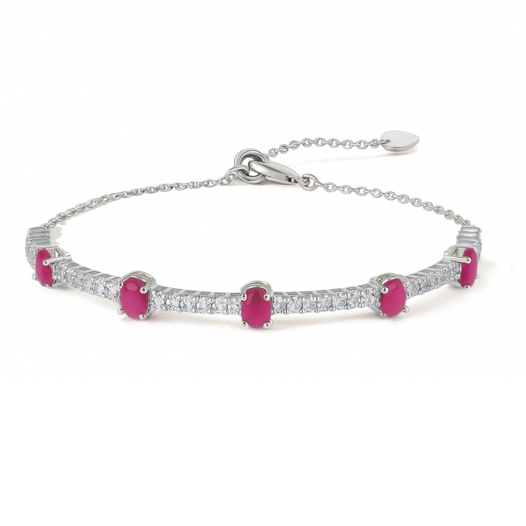 Ruby Adjustable Bracelet