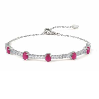 Ruby Adjustable Bracelet