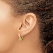 Load image into Gallery viewer, 14k Claddagh Hoop Earrings Fine Color Jewels best first mothers day gift, claddagh earrings, claddagh earrings hoops, claddagh hoop earrings, first mothers day gift ideas, first mothers day gift ideas from husband, first time mothers day gifts, gold claddagh earrings, gold claddagh hoop earrings, gold Jewelry, irish claddagh earrings, large claddagh hoop earrings, Mother&#39;s Day Gift Ideas for Wife from Husband, mother&#39;s day gifts for first time moms, Mother&#39;s Day Gifts from Husband, QG