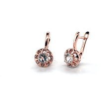 Load image into Gallery viewer, Natural Green Prasiolite Earrings Sterling Silver