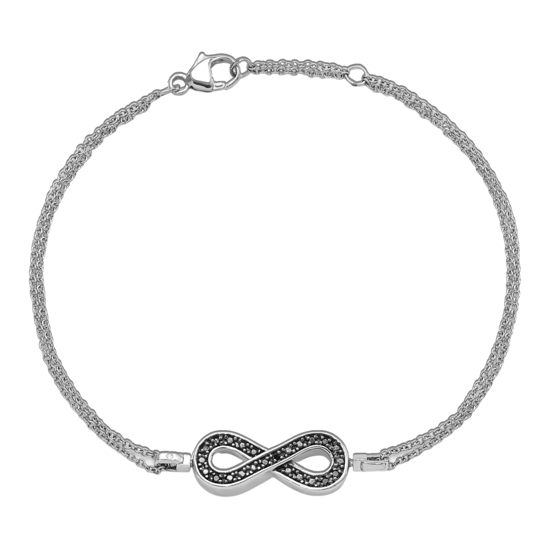 Diamond Infinity Bracelet