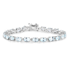 Load image into Gallery viewer, Natural Blue Topaz Bracelet