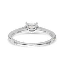 Load image into Gallery viewer, Lab Grown Diamond East-West Oval Engagement Ring