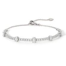 Load image into Gallery viewer, White Zircon Adjustable Bracelet