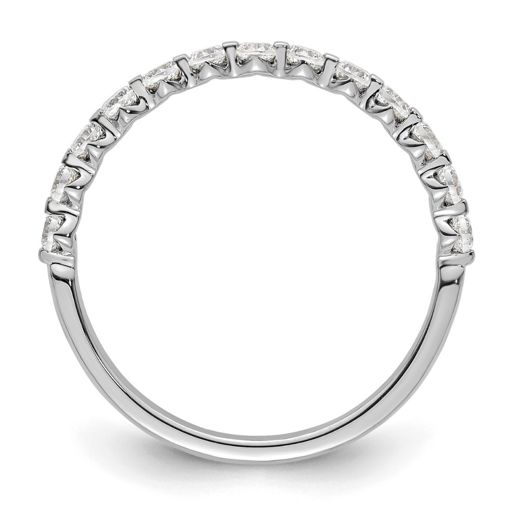 14K Gold Lab Grown Diamond Half Eternity Band Ring Fine Color Jewels 14k gold jewelry, 14k White Gold, 14K White Gold Lab Grown Diamond wedding gift, Bezel Diamond Eternity Band, bezel diamond ring, Bezel-Set Wedding Ring, DIAMOND STACKING RING, dla-dm-discount-all-145099, fine color jewels, half Eternity Band, Lab Diamond Band, QG, ring stacking, stacking ring