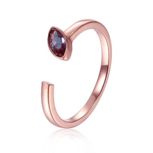 Load image into Gallery viewer, Created Alexandrite June Birthstone Marquise Ring - FineColorJewels