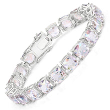 Load image into Gallery viewer, Genuine Opal Rainbow Quartz Tennis Bracelet