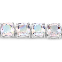 Load image into Gallery viewer, Genuine Opal Rainbow Quartz Tennis Bracelet