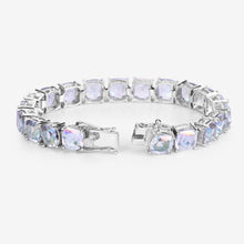 Load image into Gallery viewer, Genuine Opal Rainbow Quartz Tennis Bracelet